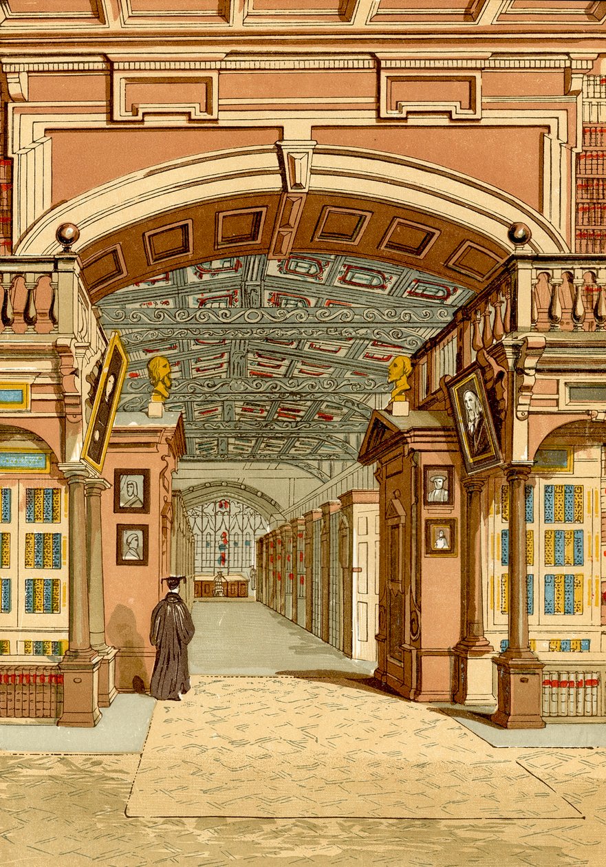 The Bodleian Library, Oxford by English School