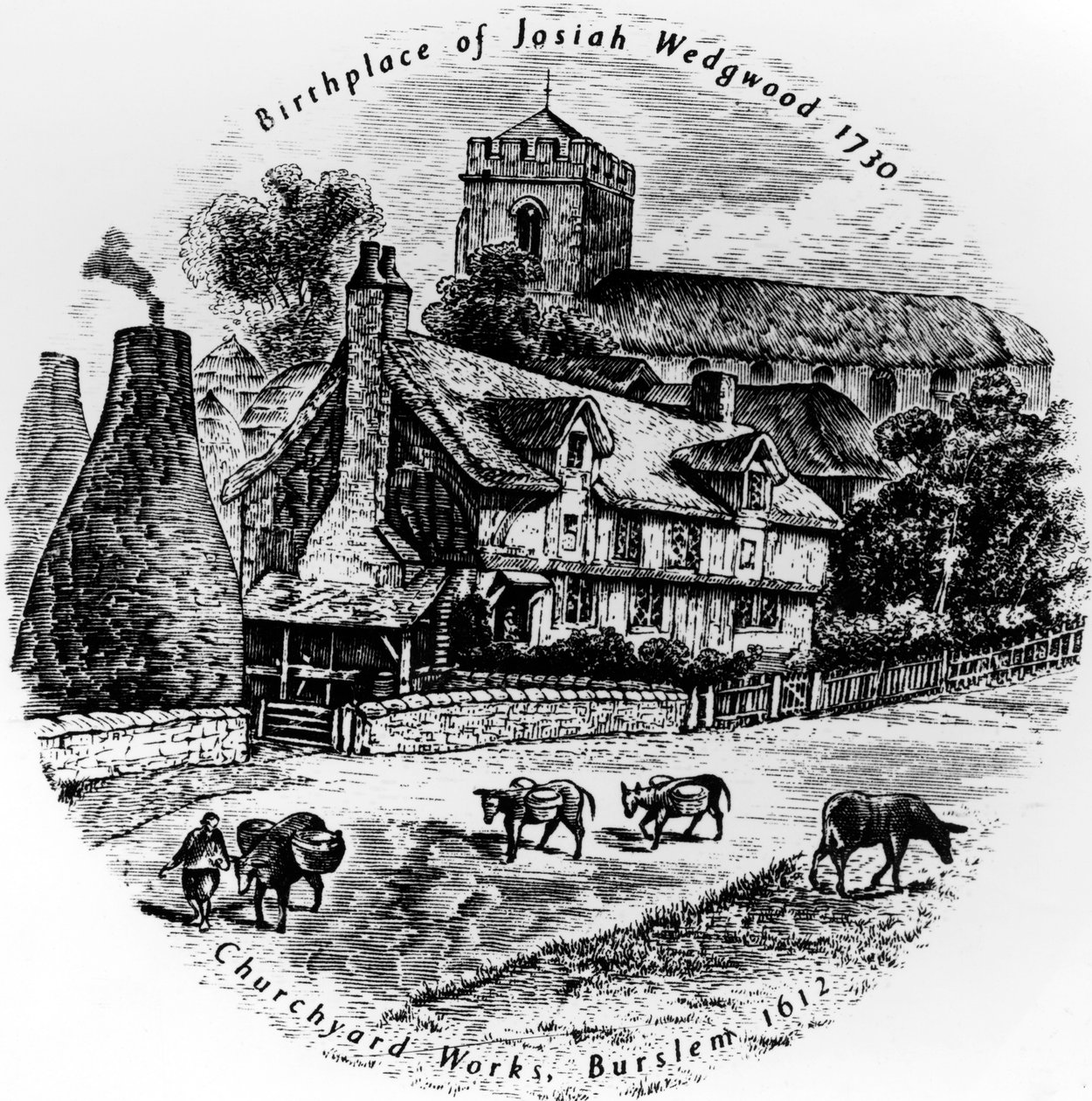 The Churchyard Works and St. John