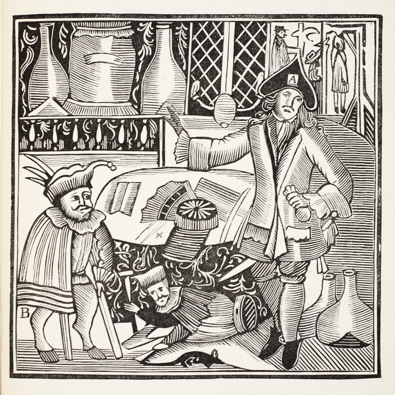 The Devil Upon Two Sticks or the Town Untiled by English School