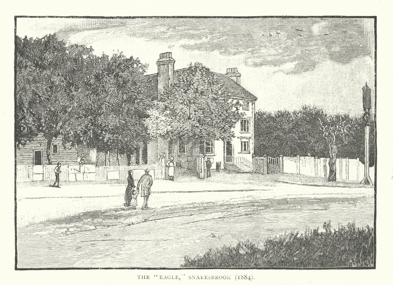 The "Eagle," Snaresbrook by English School