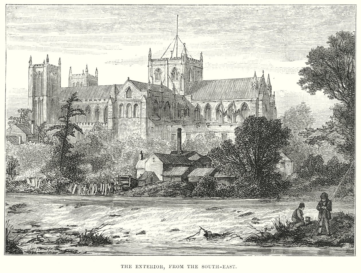 The Exterior, from the South-East by English School