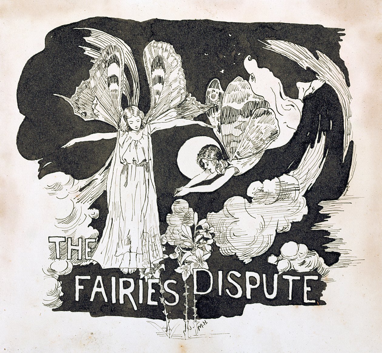 The Fairies Dispute by English School