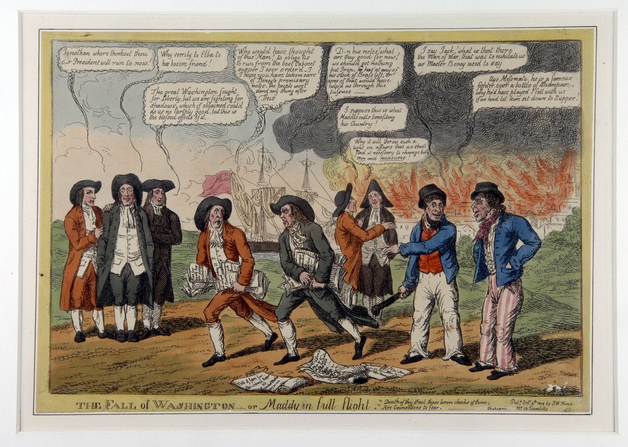 The Fall of Washington by English School
