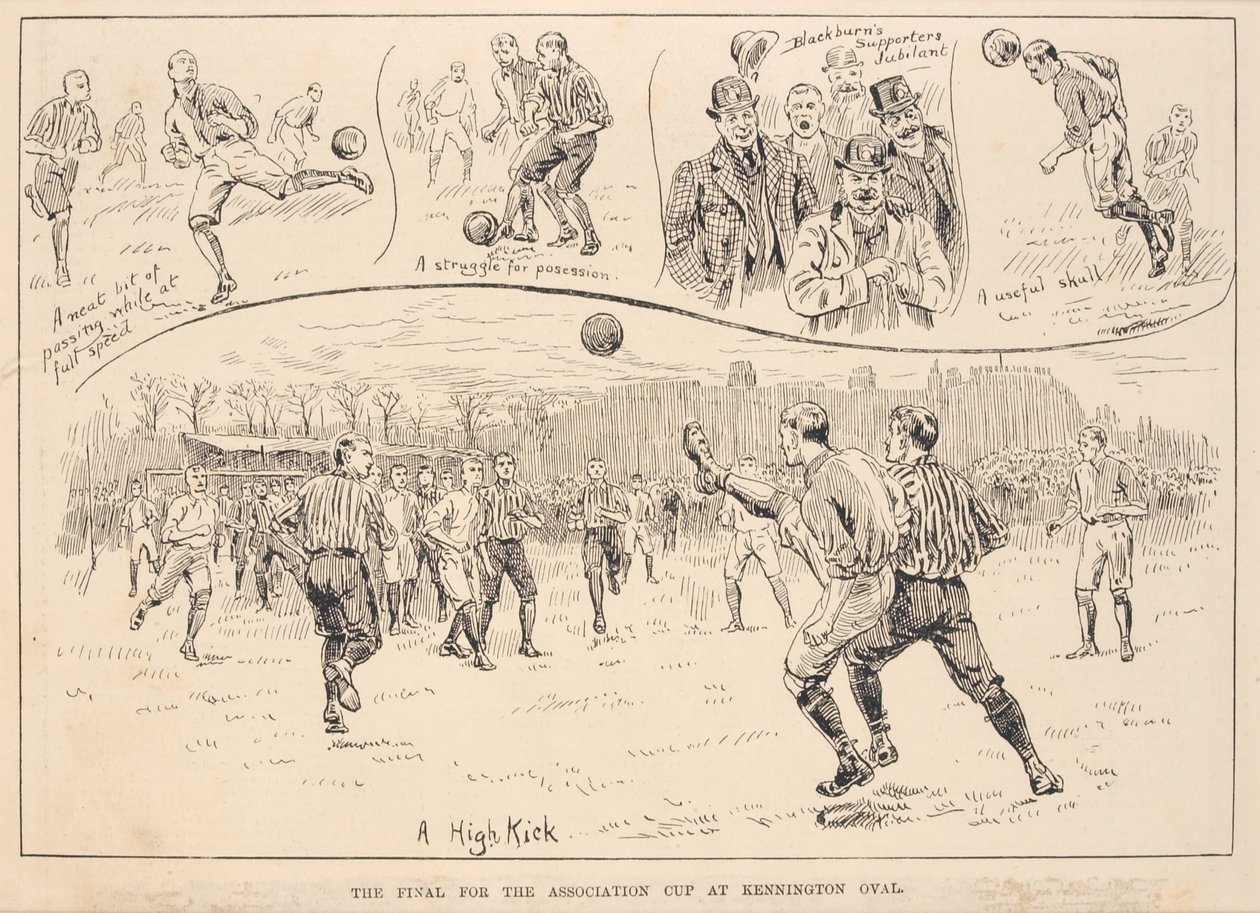 The Final for the Association Cup at Kennington Oval, 