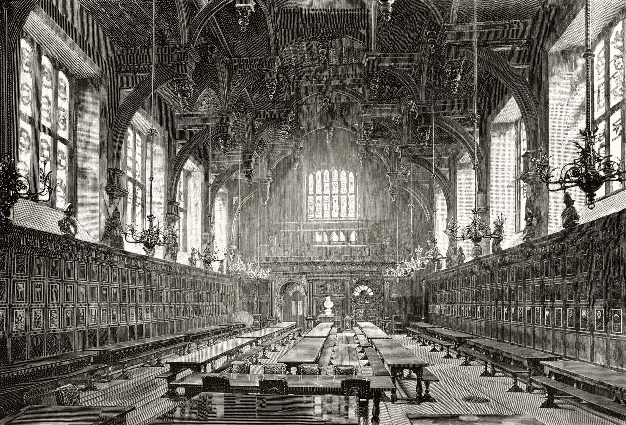 The Great Hall of the Middle Temple, from 
