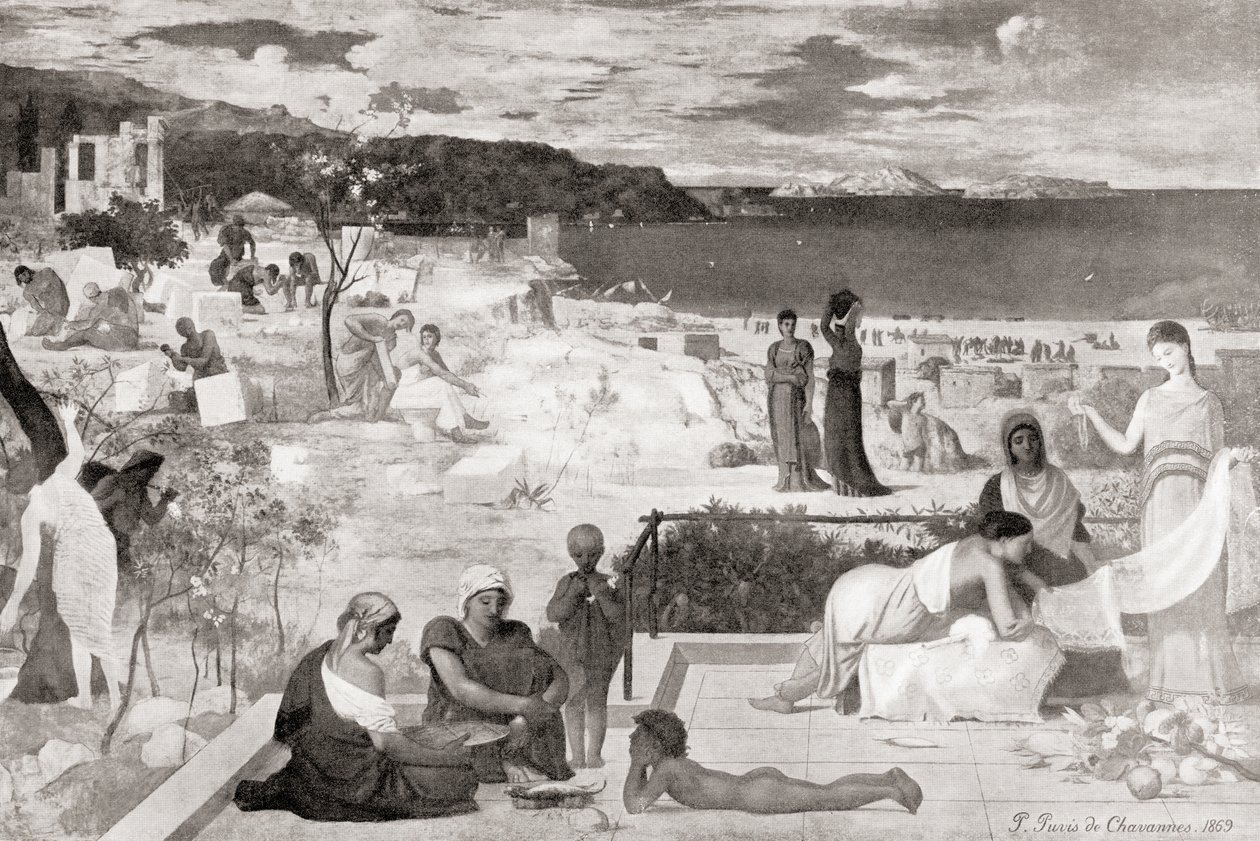 The Greek Colony of Massalia, from Hutchinson