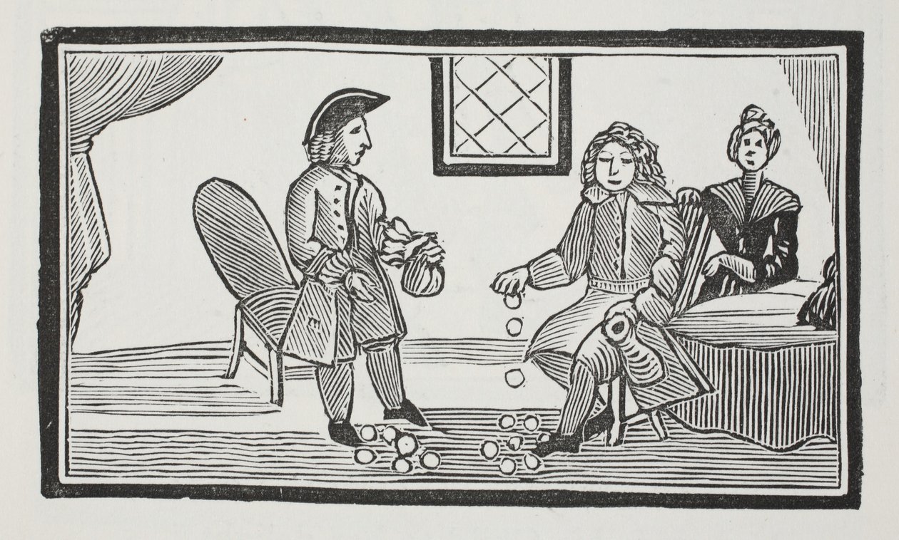 The History of the Blind Beggar of Bethnal Green (illustration) by English School