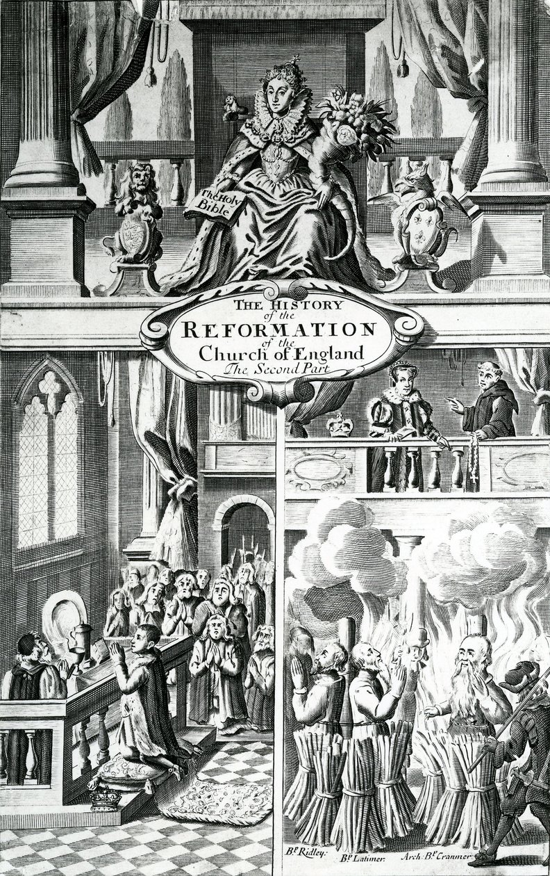 The History of the Reformation of the Church of England - the Second Part by English School