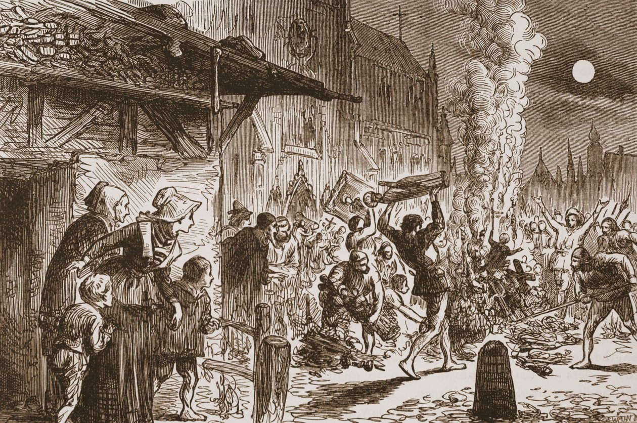 The Iconoclasts at Basle Burning Images and Idols by English School