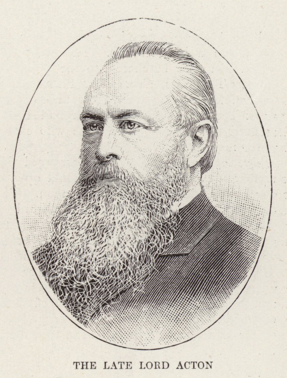 The Late Lord Acton by English School