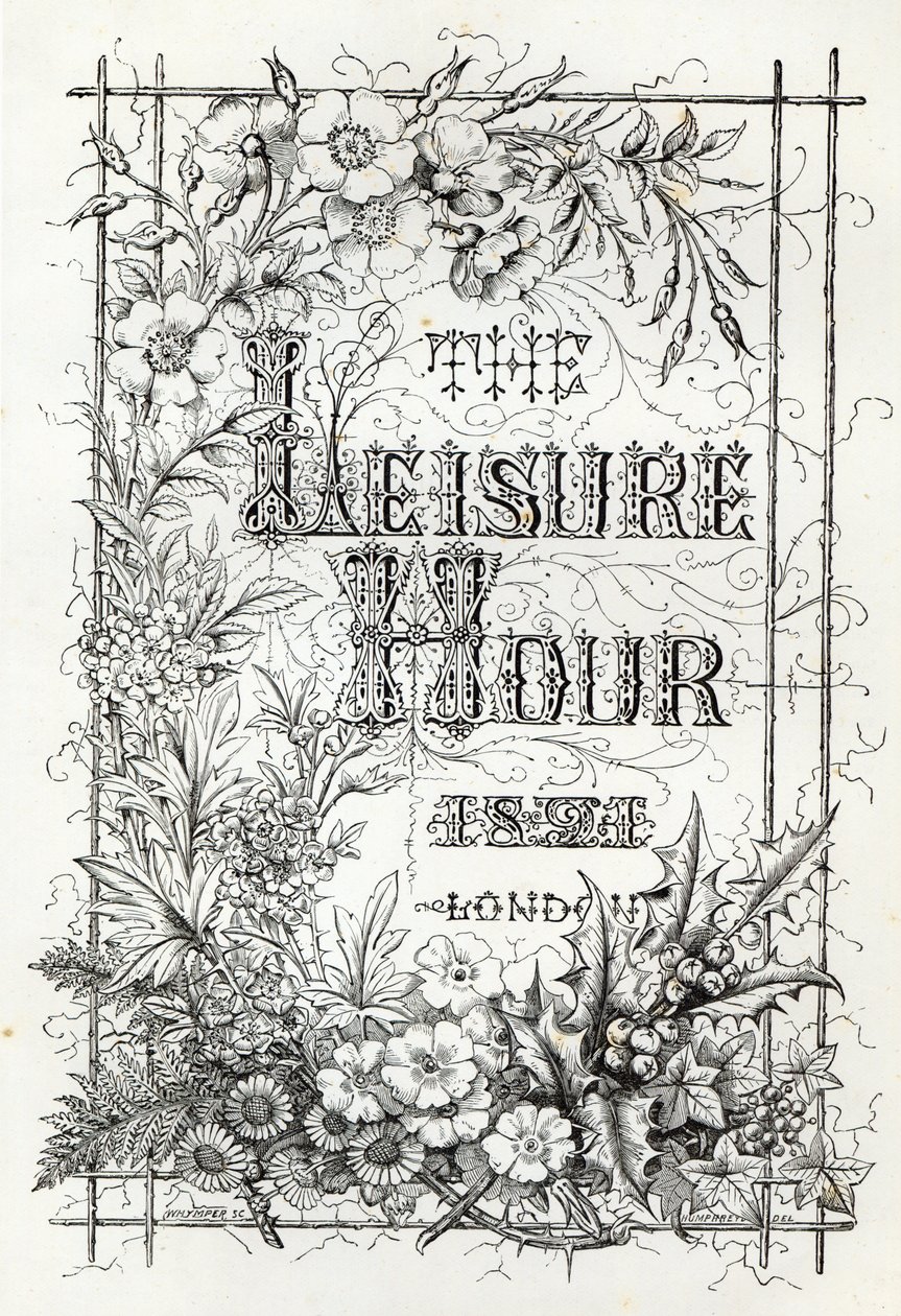 The Leisure Hour, London, 1891 by English School