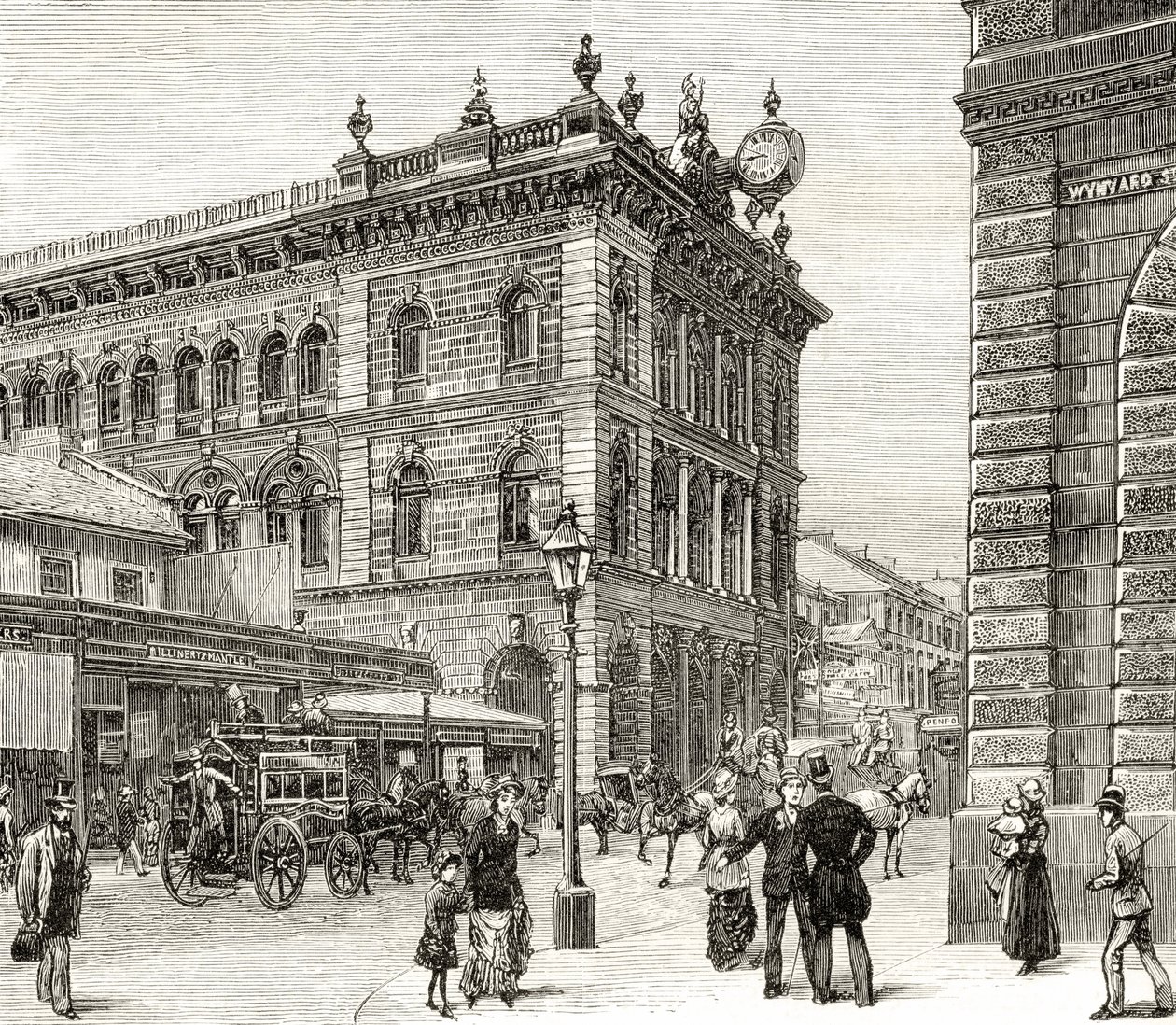The Post Office, George Street, Sydney, from 