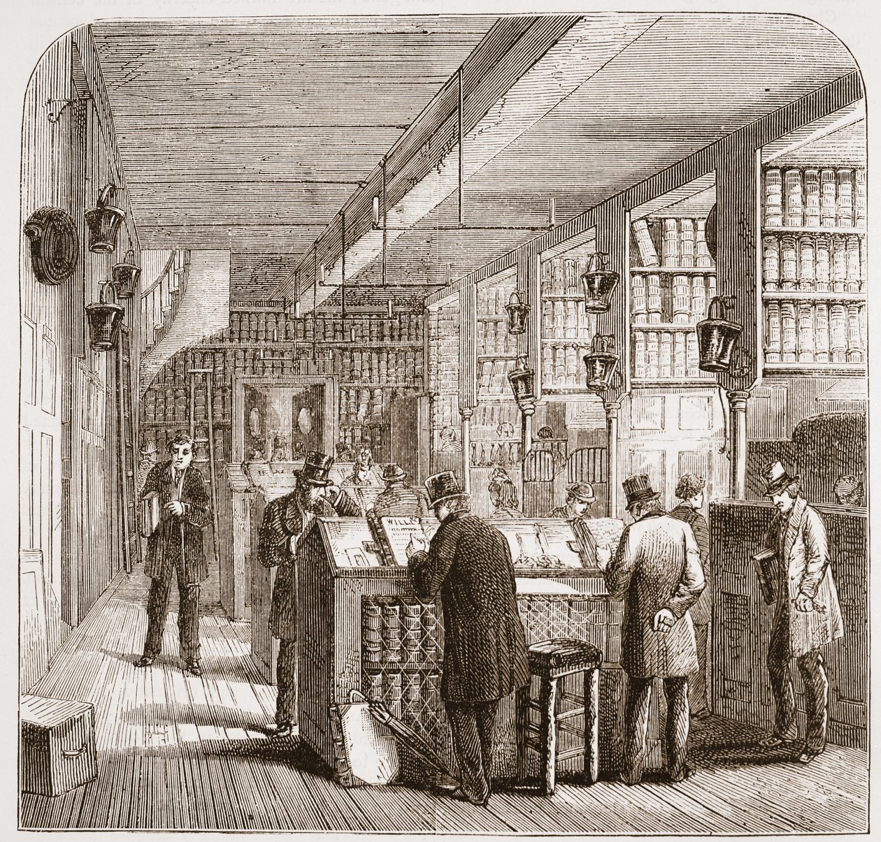 The Prerogative Office, Doctors Commons by English School