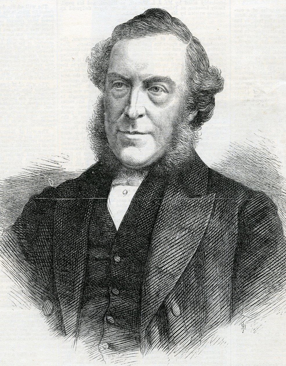 The Reverend John Bedford, President of the Wesleyan Methodist Conference by English School