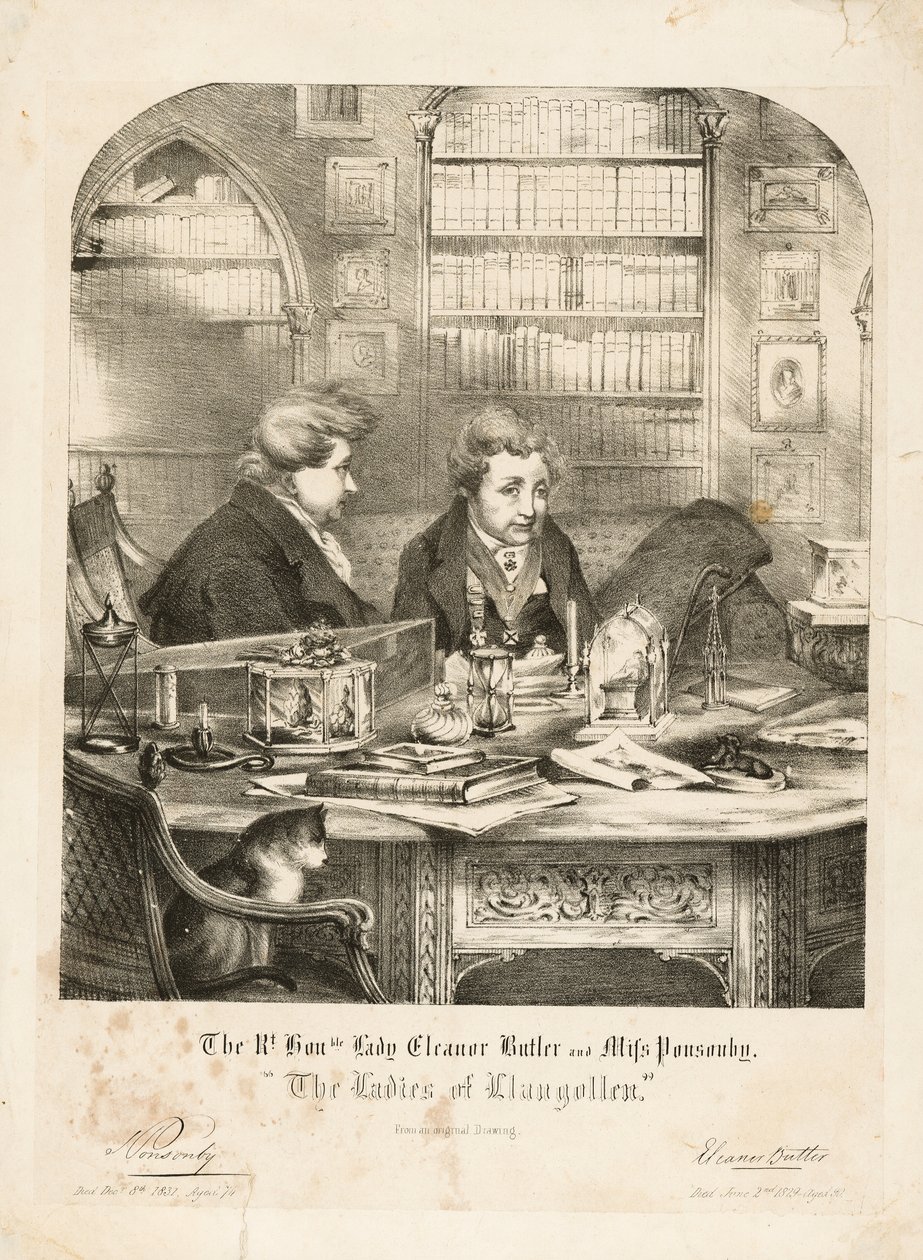 The Rt. Hon. Lady Eleanor Butler and Miss Ponsonby, 