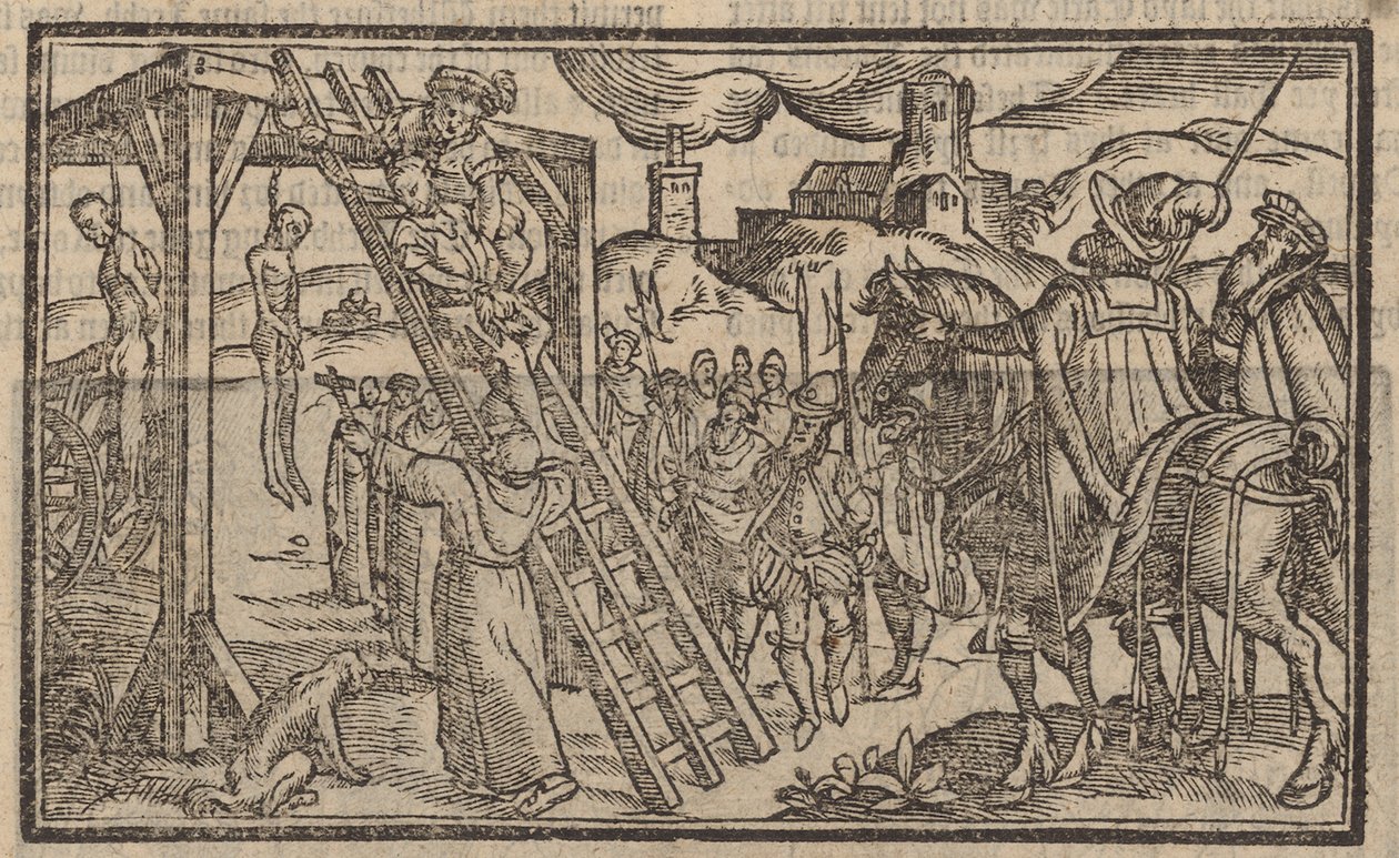 The Triple Tree at Tyburn by English School