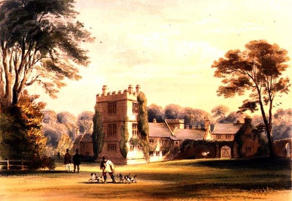 The Western Tower, Cotehele House by English School