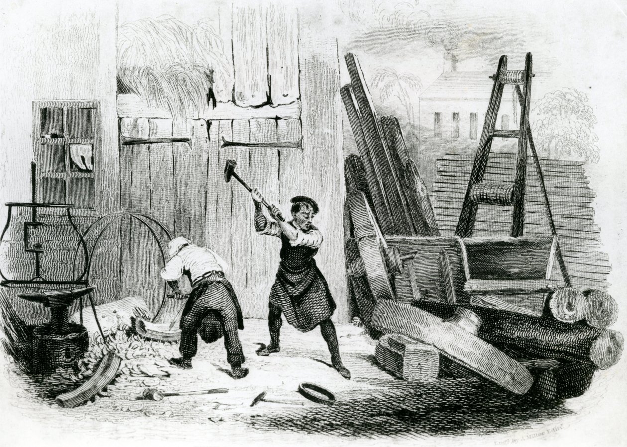 The Wheel Wright, from 