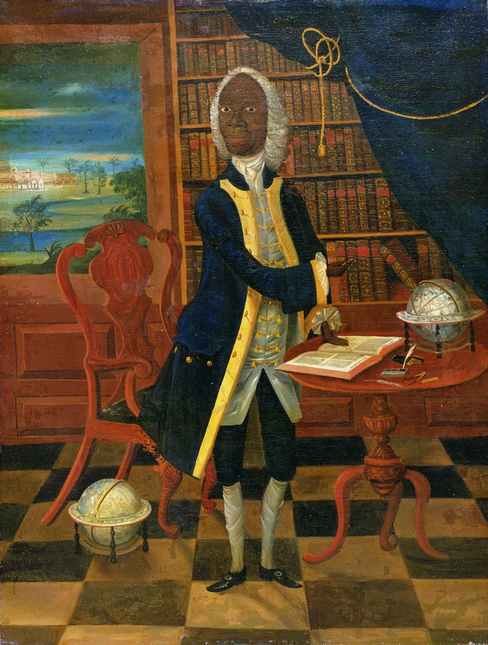 The Black Scholar of Jamaica, c.1740 by English School