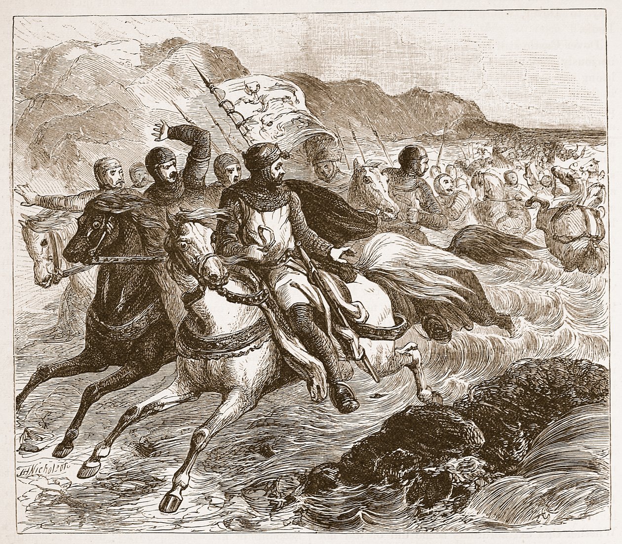The disaster to John