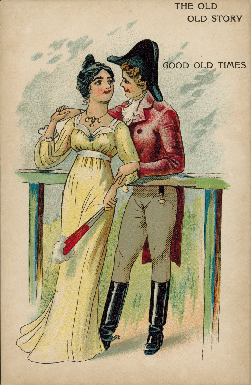 The old old story, love in Regency times by English School