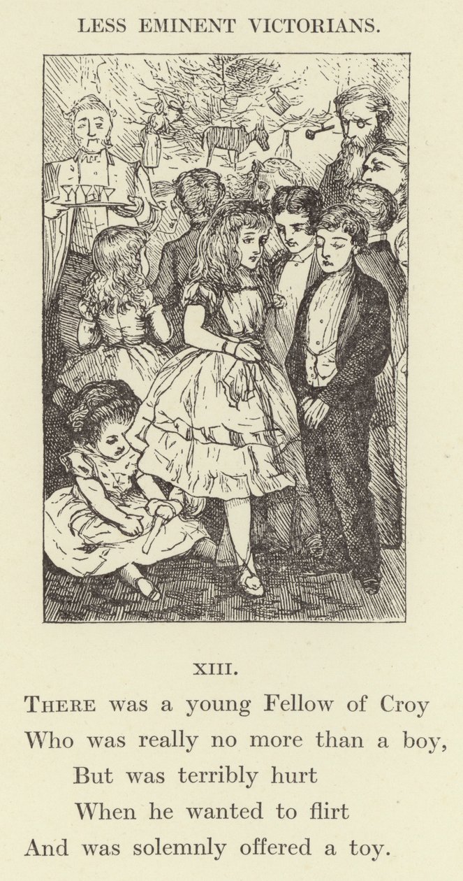There was a young Fellow of Croy by English School
