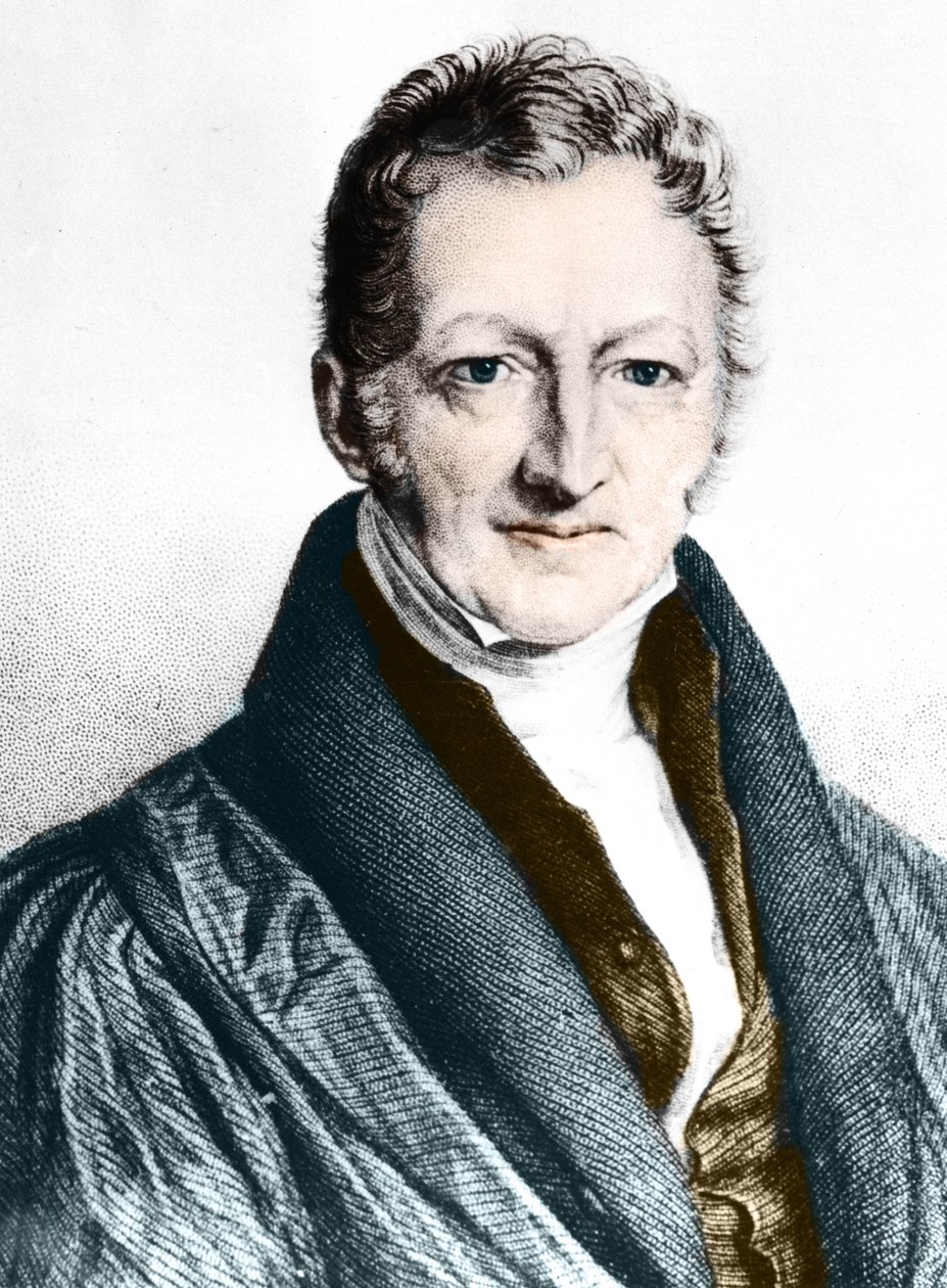 Thomas Robert Malthus by English School