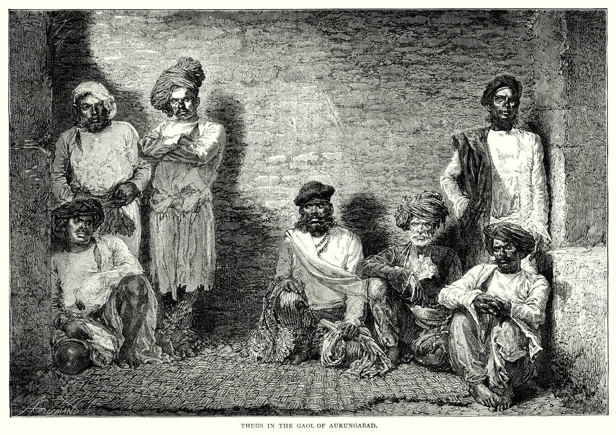 Thugs in the goal of Aurangabad by English School