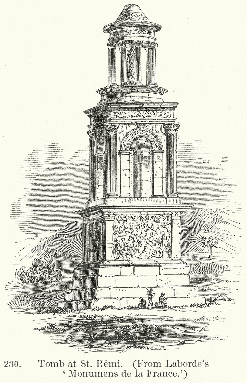 Tomb at St Remi by English School