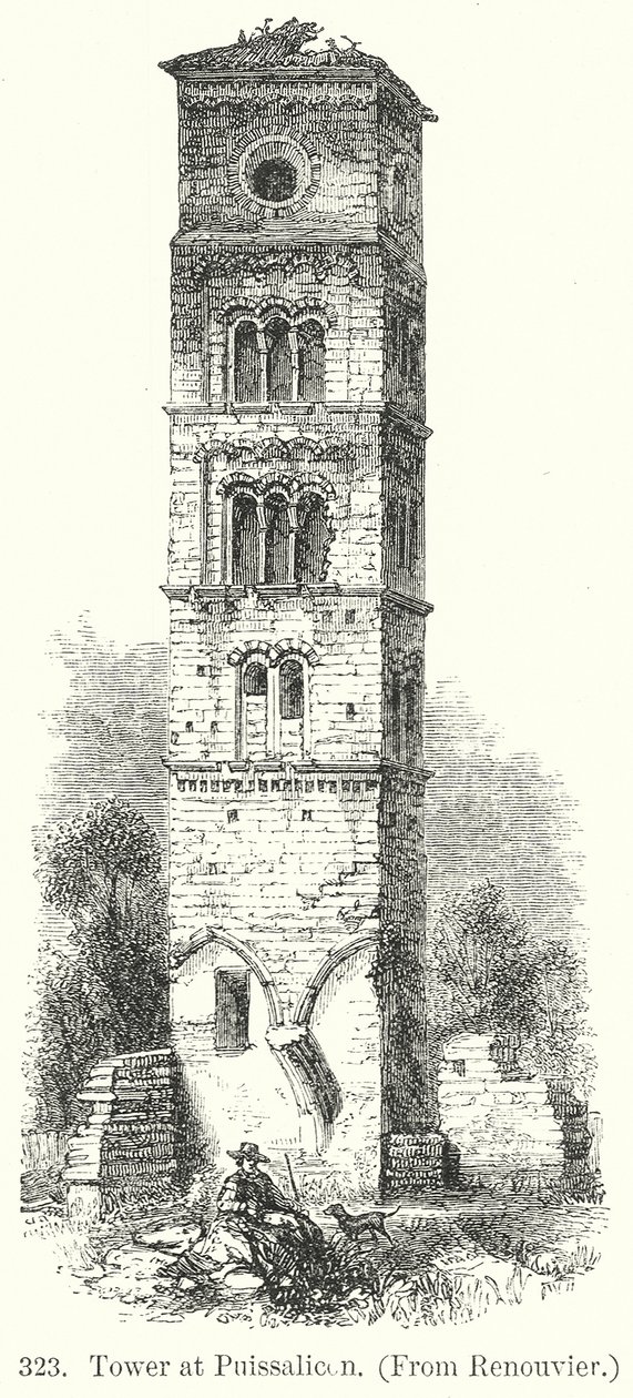 Tower at Puissalicon by English School
