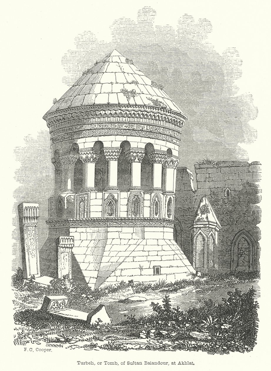 Turbeh, or Tomb, of Sultan Baiandour, at Akhlat by English School