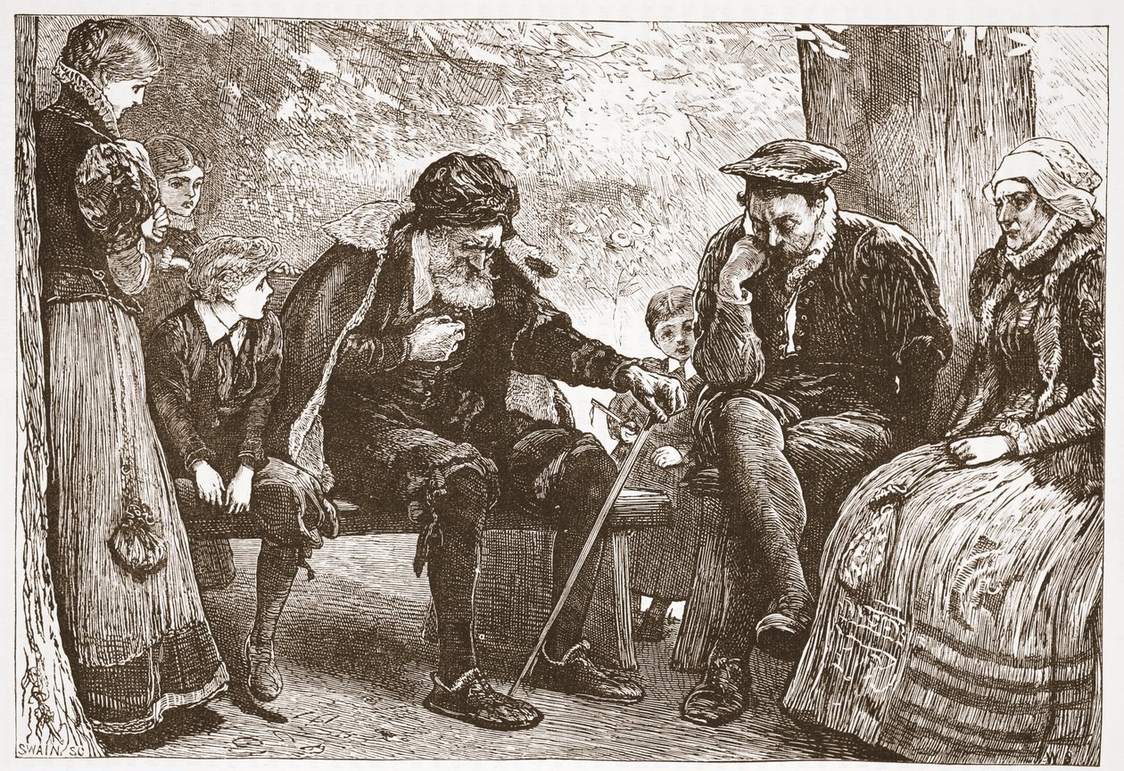 Under the Linden-Trees by English School