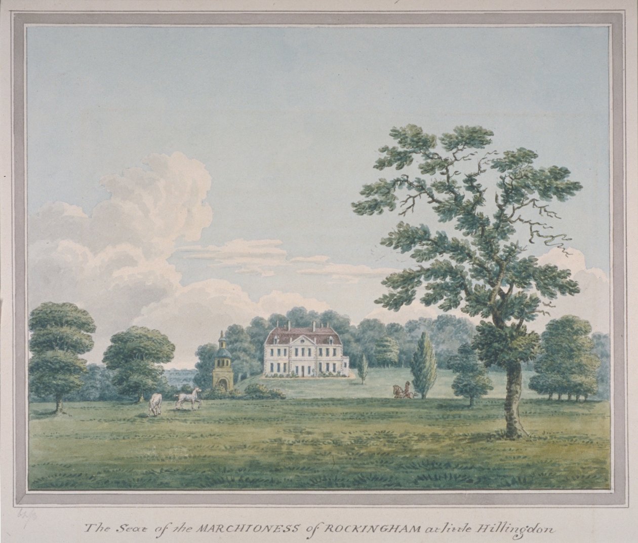 View of Hillingdon House, c.1820 by English School