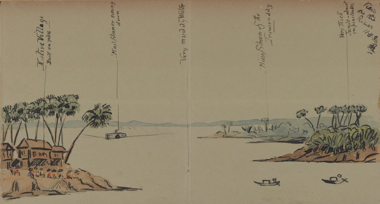 View on the River by English School
