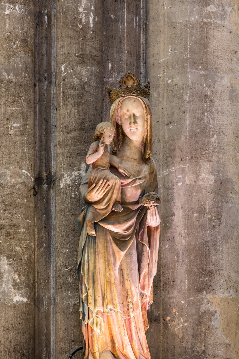 Virgin and Child Known as Notre-Dame de la Nef, 14th Century by English School