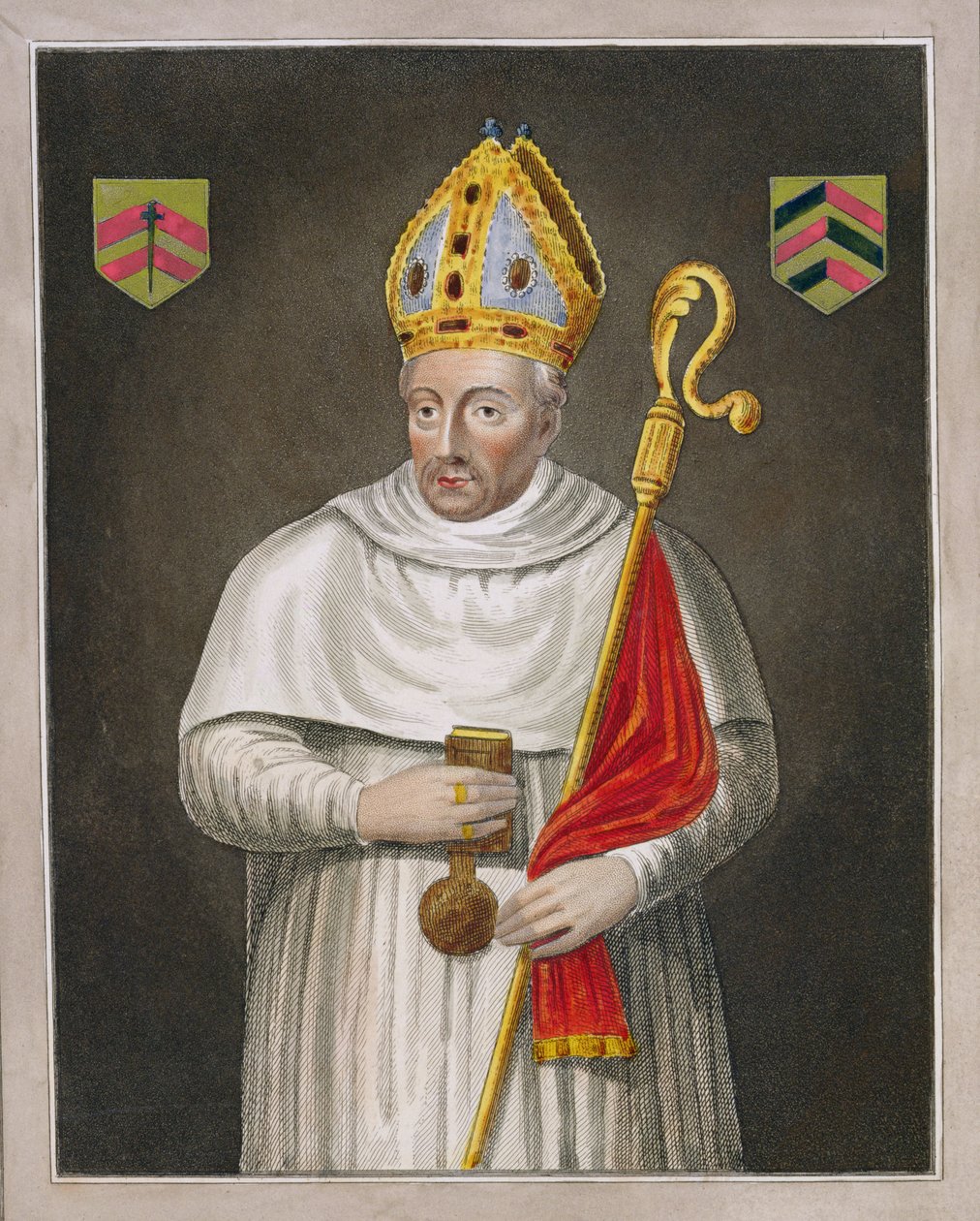 Walter de Merton, after a painting in the Bodleian Gallery by English School
