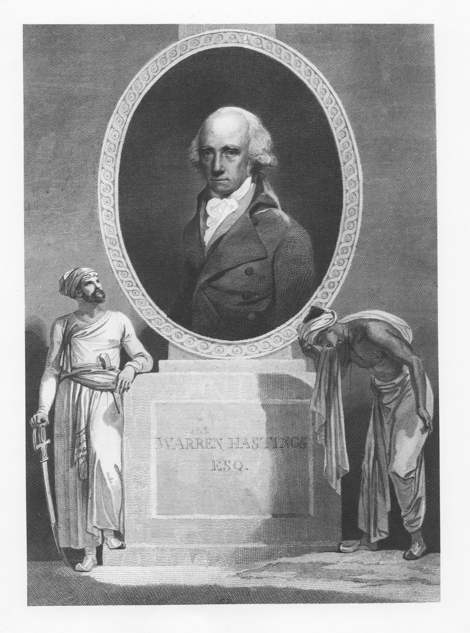 Warren Hastings by English School