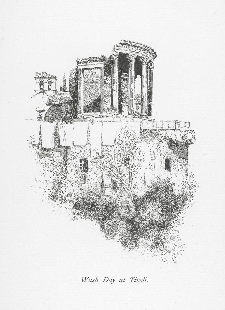 Wash Day at Tivoli by English School