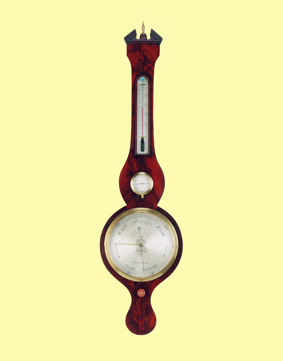 Wheel Barometer by English School