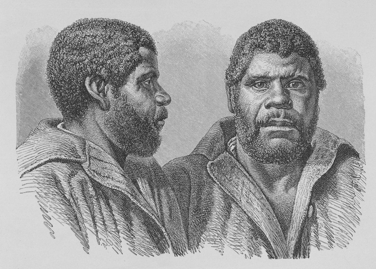 William Lanney, the last Tasmanian, from 