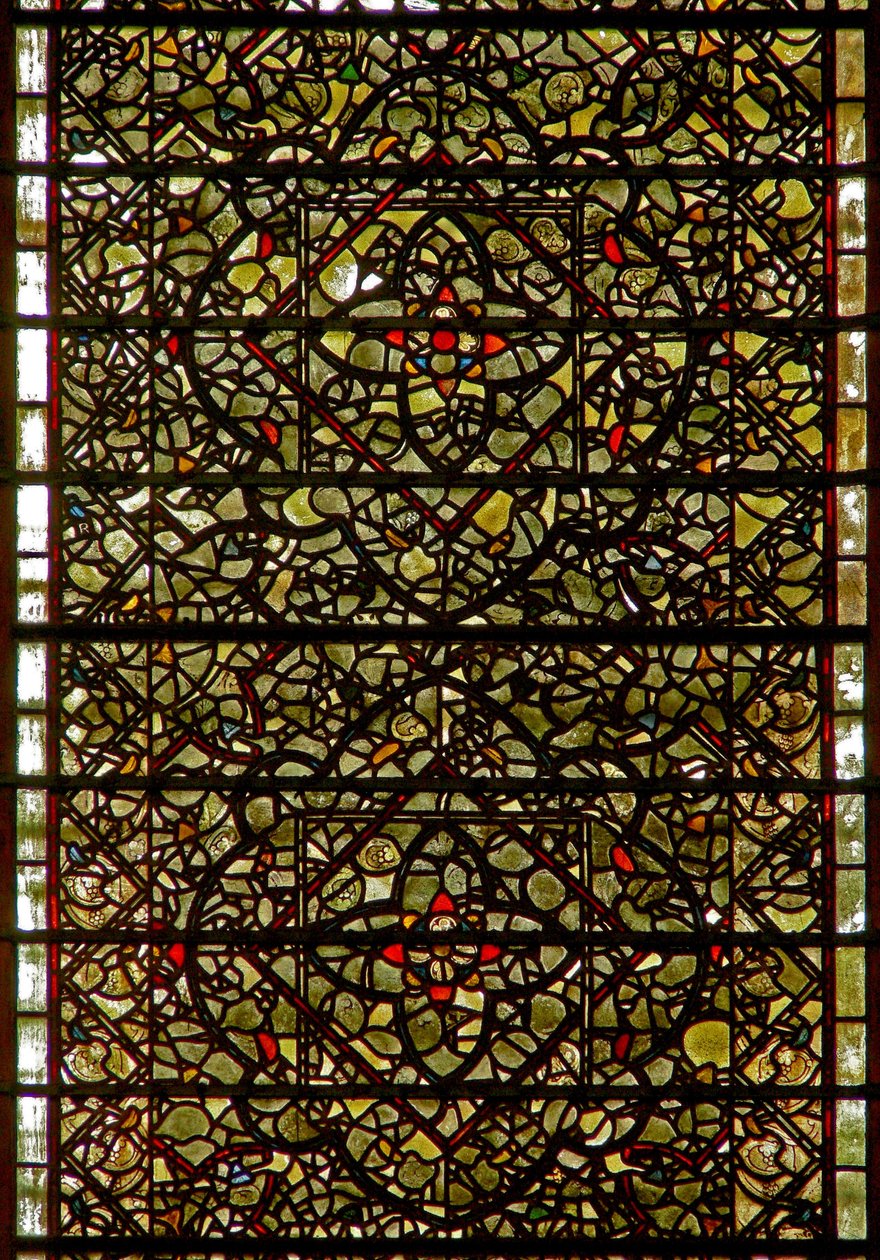 Window depicting grisaille by English School