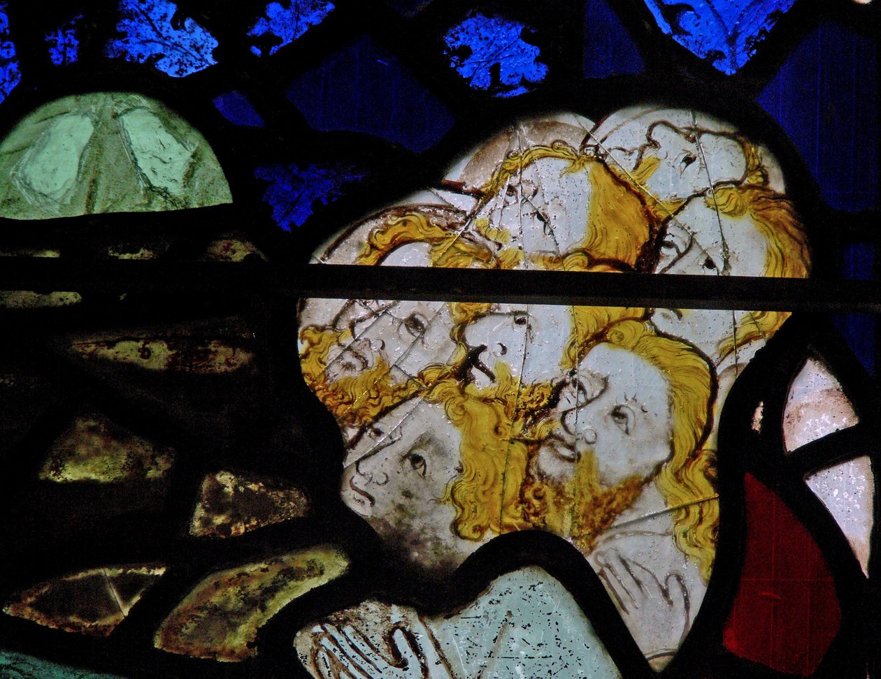 Window Ww depicting the Ascension by English School