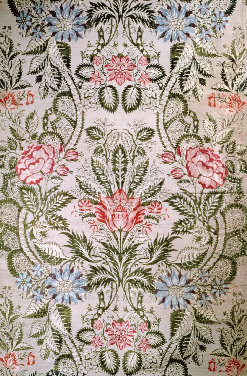 Woven Silk, c.1720 by English School