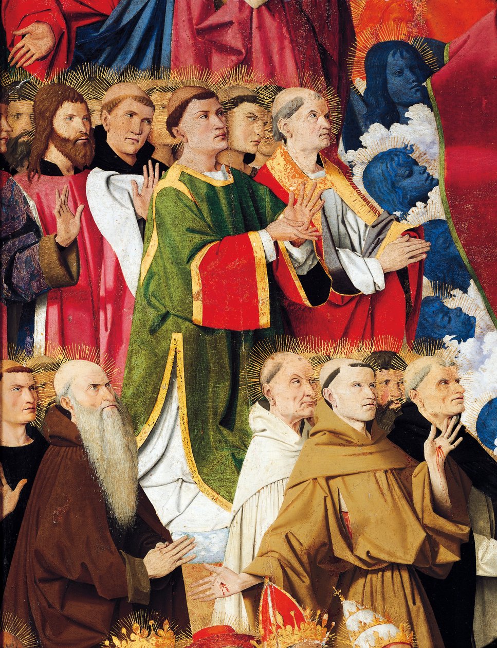 Religious Orders and Clergy (detail) by Enguerrand Quarton