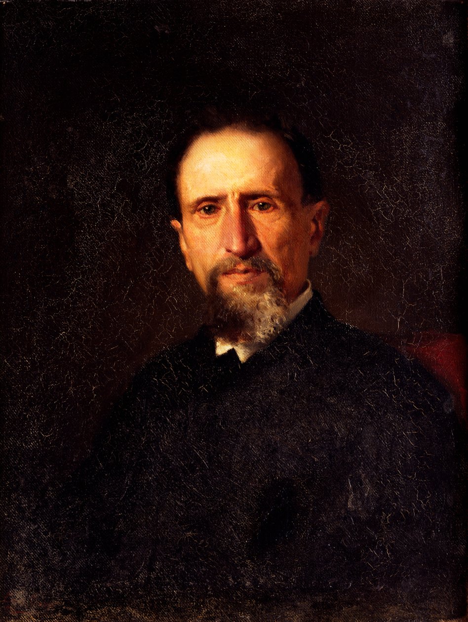 Portrait of Engineer Antonio Magni by Enrico Crespi