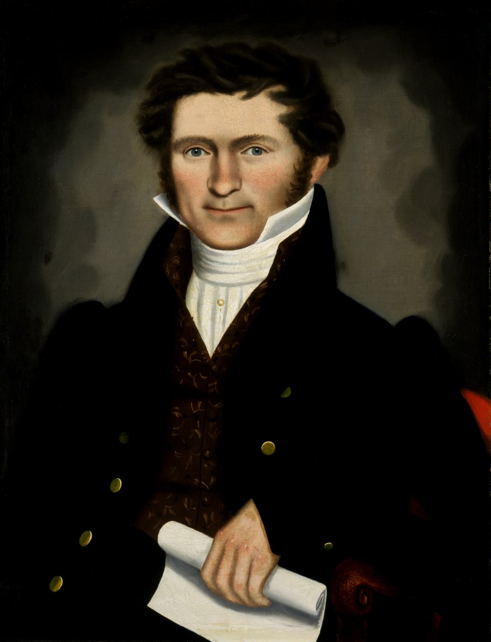 Gentleman of Squire Williams House, ca. 1829 by Erastus Salisbury Field