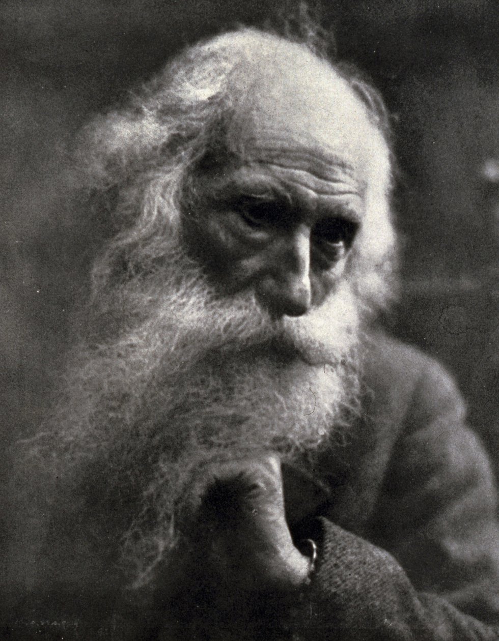 Close-up of the Famous Sculptor Vincenzo Gemito by Ercole Massaglia