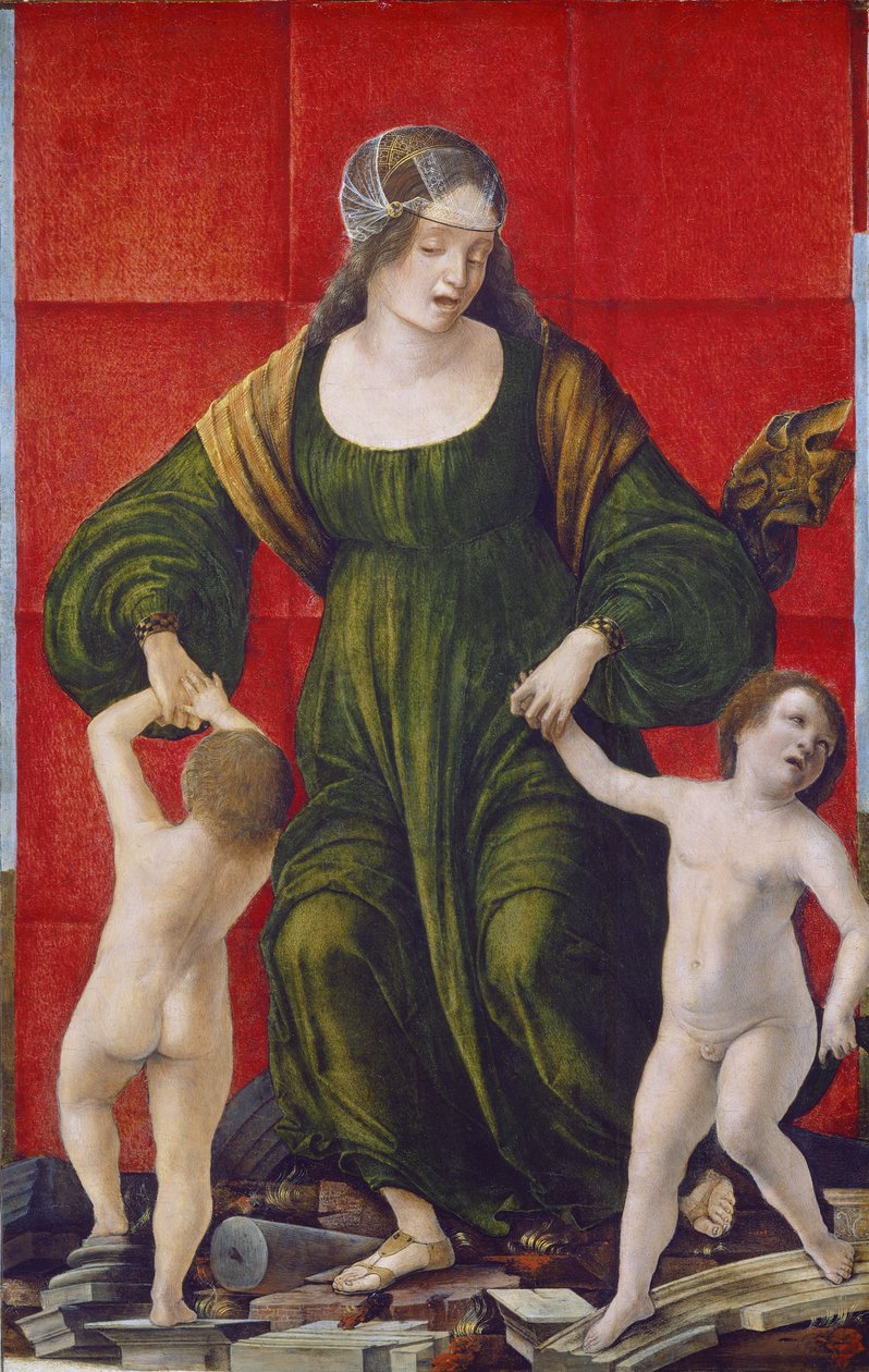 Wife of Hasdrubal and Her Children by Ercole de Roberti
