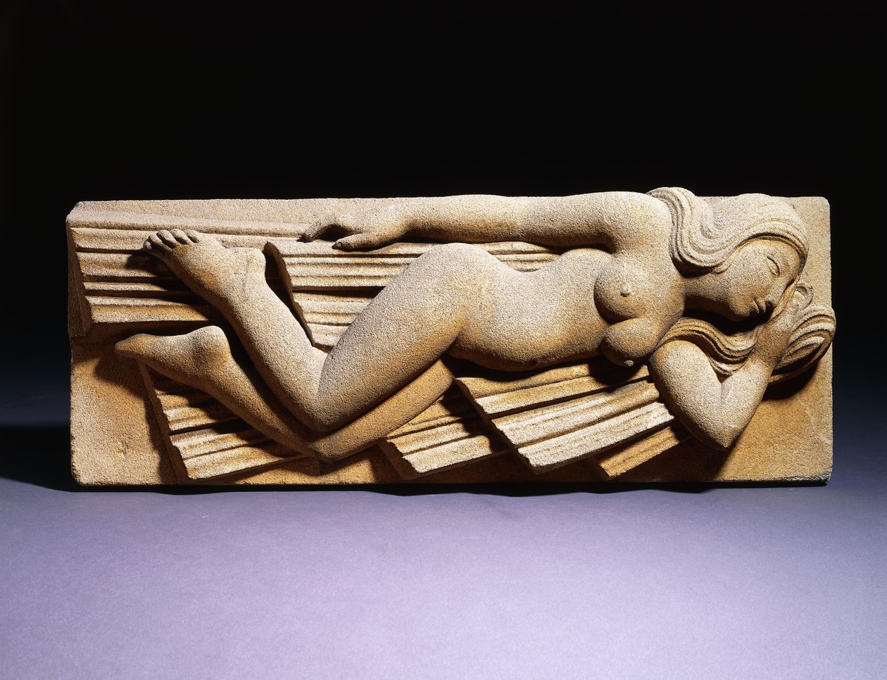 Model for Sculpture: The South Wind by Eric Gill