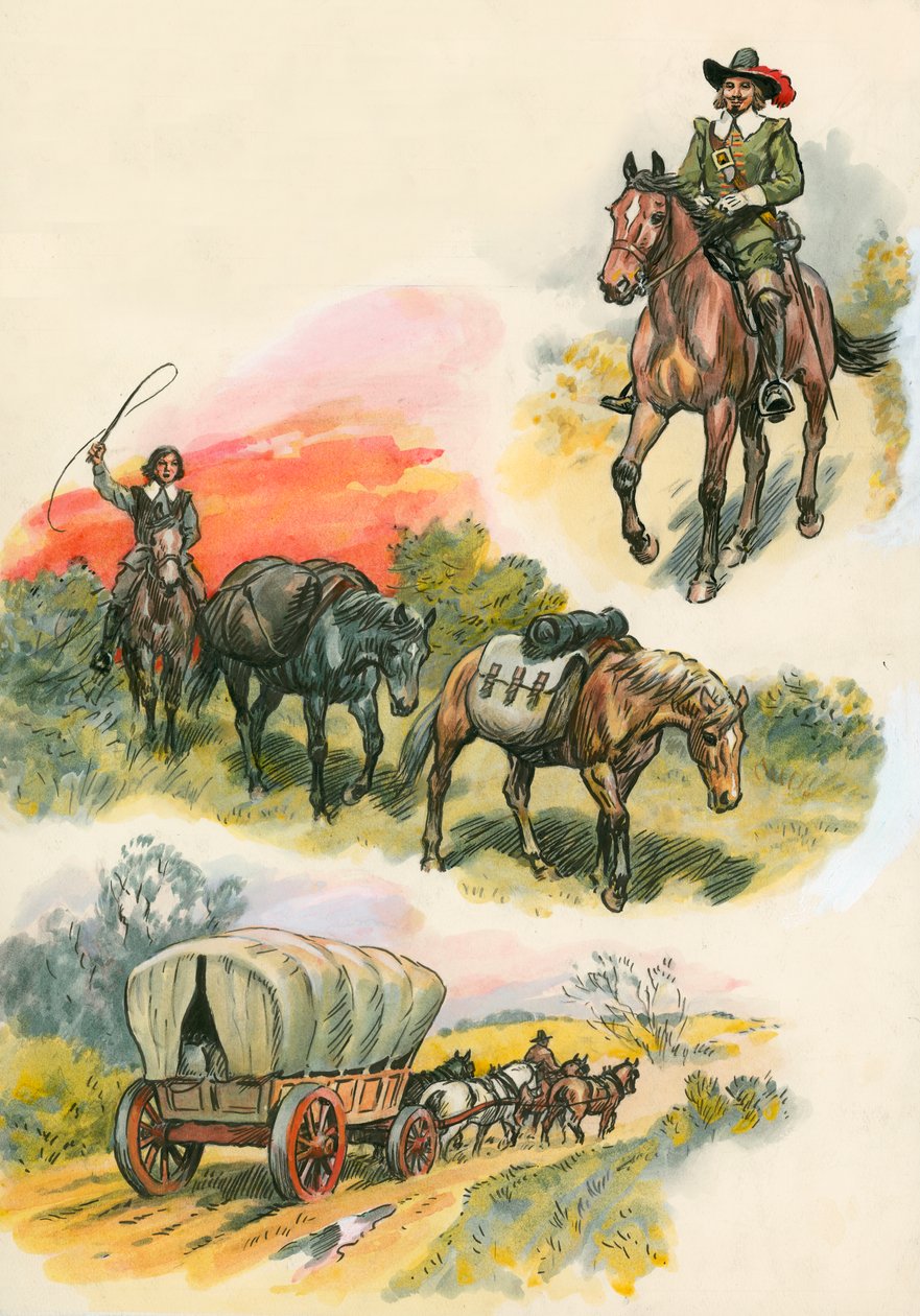 Horses by Eric Parker